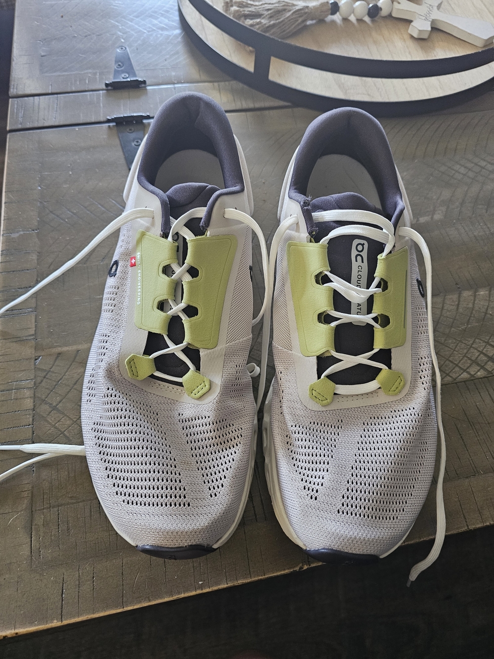 On Cloudstratus 3 Men's Running Shoes Size 11 Gray Green